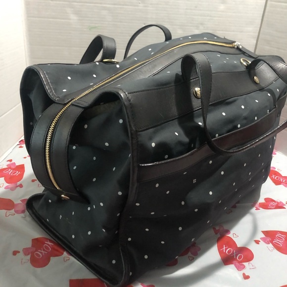 Large Kate Spade Polka Dot Travel Bag 
20 inches long  x 12 inches height - Picture 6 of 10